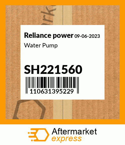 Water Pump SH221560