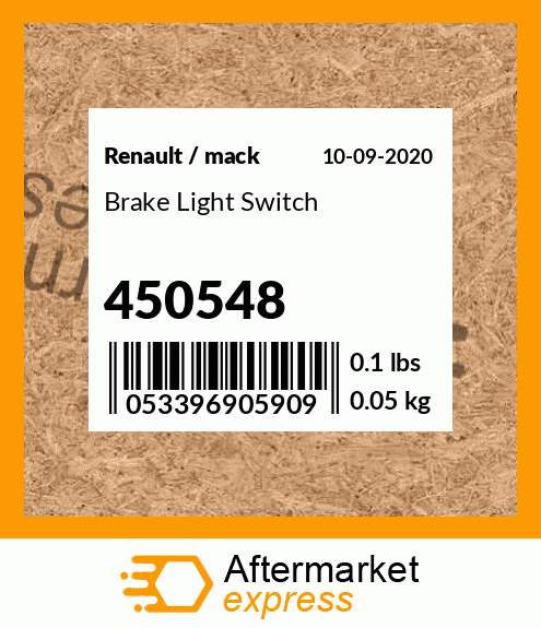 Brake Light Switch 450548