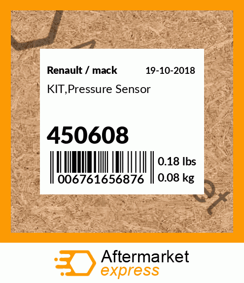KIT,Pressure Sensor 450608