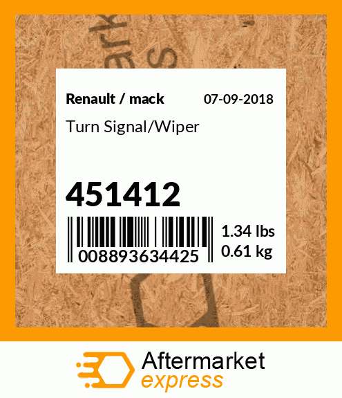 Turn Signal/Wiper 451412