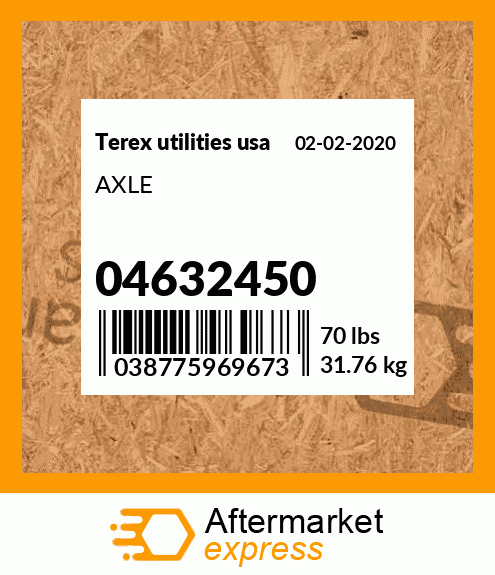 AXLE 04632450