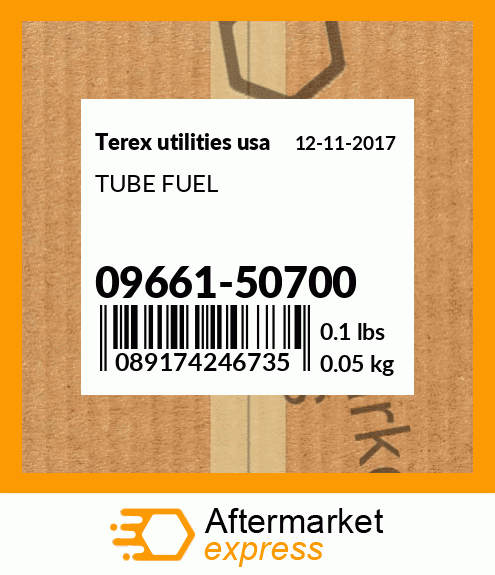 TUBE FUEL 09661-50700