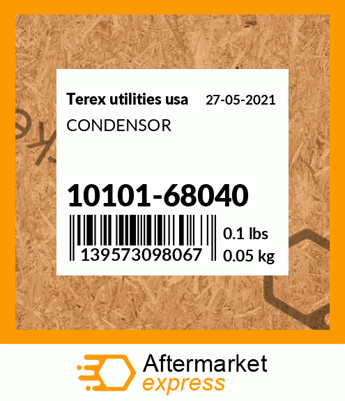 CONDENSOR 10101-68040