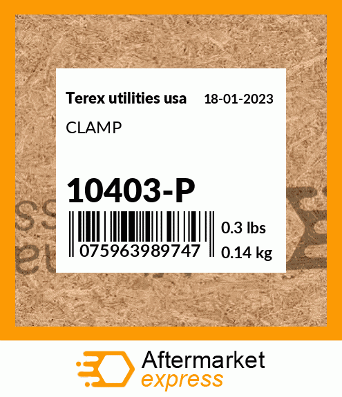 CLAMP 10403-P