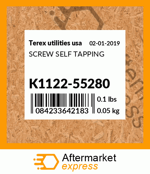 SCREW SELF TAPPING K1122-55280