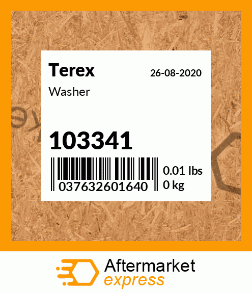 Washer 103341