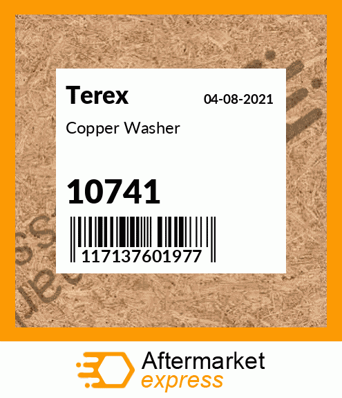 Copper Washer 10741