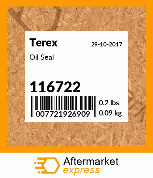 Oil Seal 116722