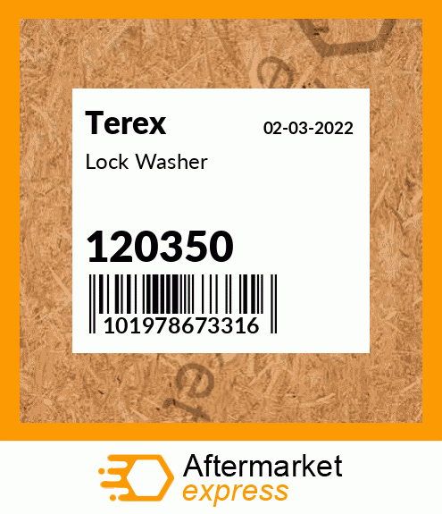 Lock Washer 120350