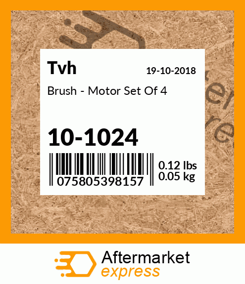 Brush - Motor Set Of 4 10-1024