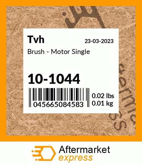 Brush - Motor Single 10-1044