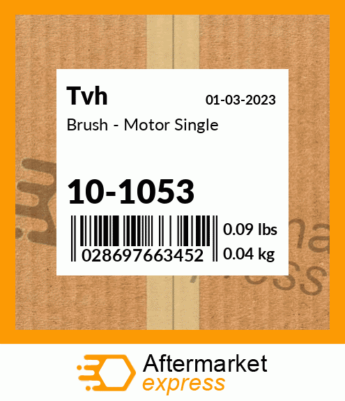 Brush - Motor Single 10-1053