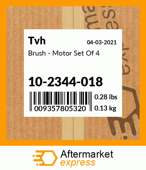 Brush - Motor Set Of 4 10-2344-018