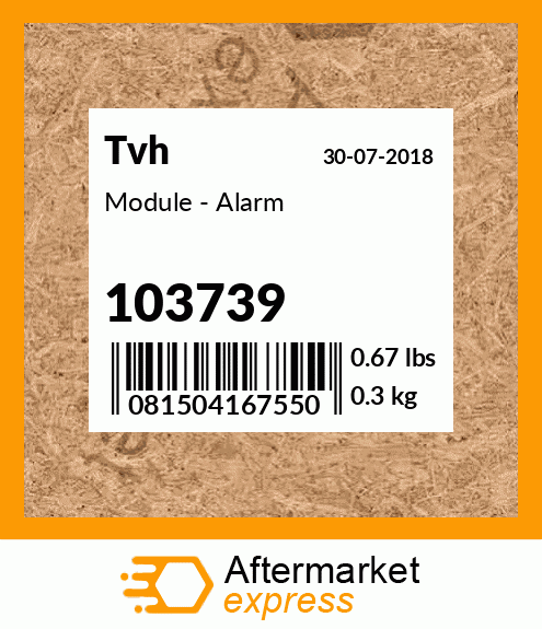 Module - Alarm 103739