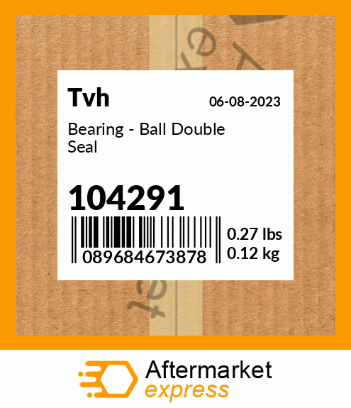 Bearing - Ball Double Seal 104291