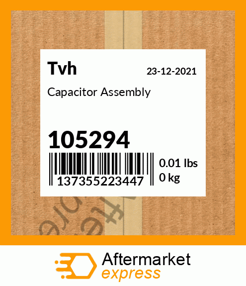 Capacitor Assembly 105294