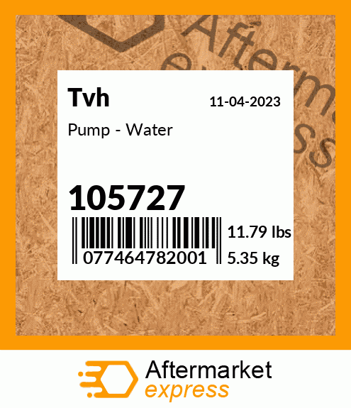 Pump - Water 105727