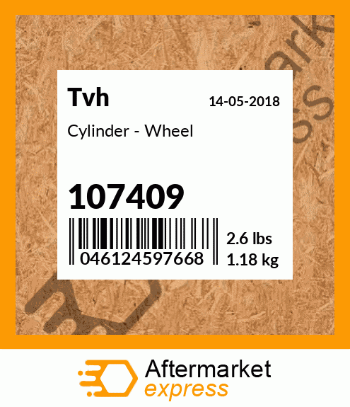 Cylinder - Wheel 107409