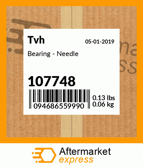 Bearing - Needle 107748