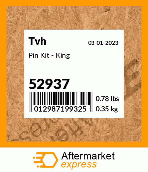 Pin Kit - King 52937