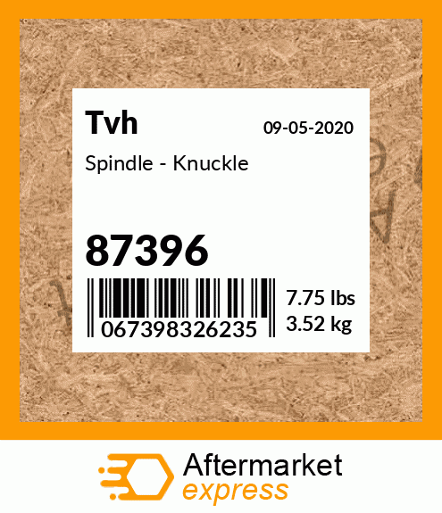 Spindle - Knuckle 87396