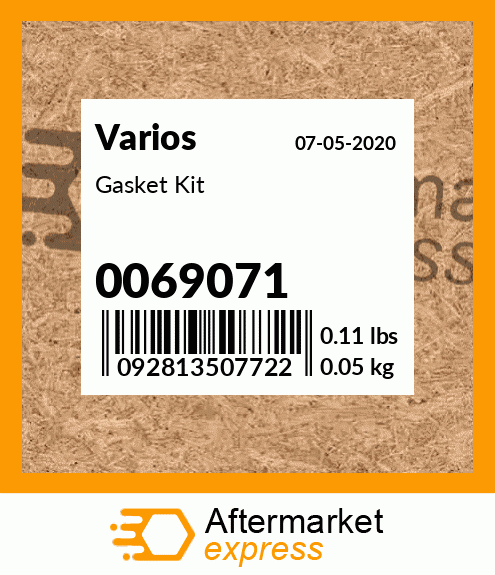 Gasket Kit 0069071