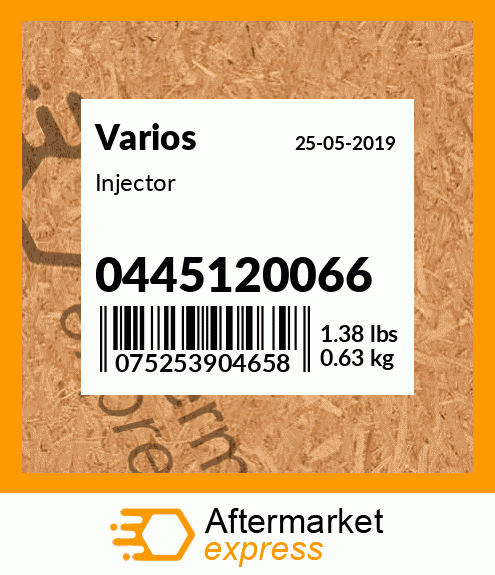 Injector 0445120066