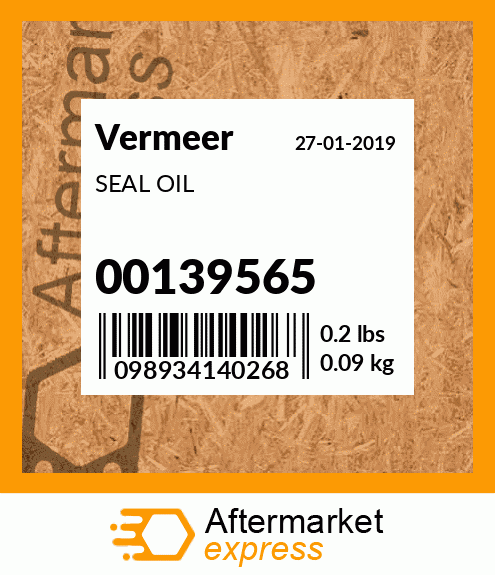 SEAL OIL 00139565