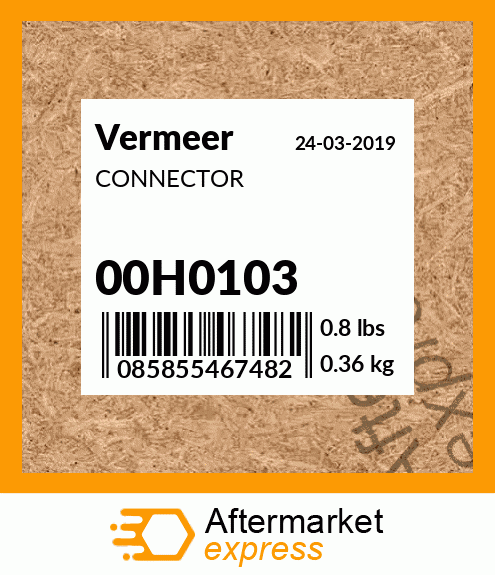 CONNECTOR 00H0103