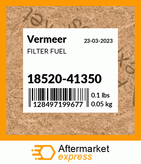 FILTER FUEL 18520-41350