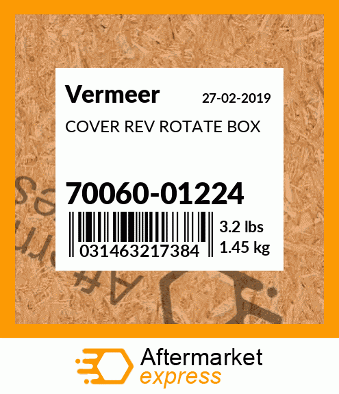 COVER REV ROTATE BOX 70060-01224