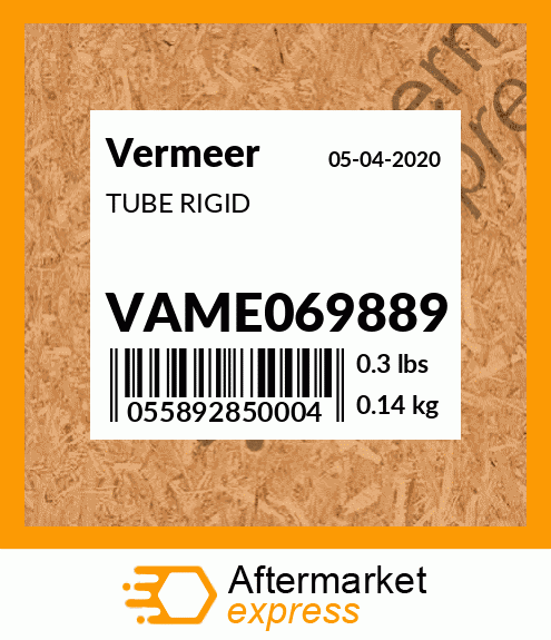 TUBE RIGID VAME069889