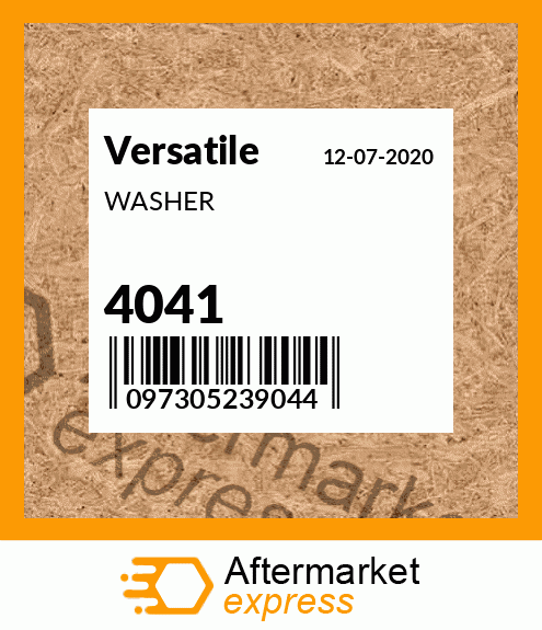 WASHER 4041