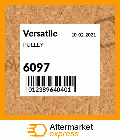 PULLEY 6097