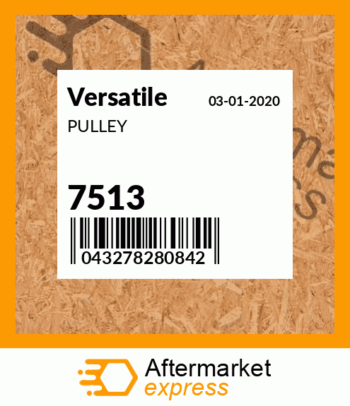 PULLEY 7513