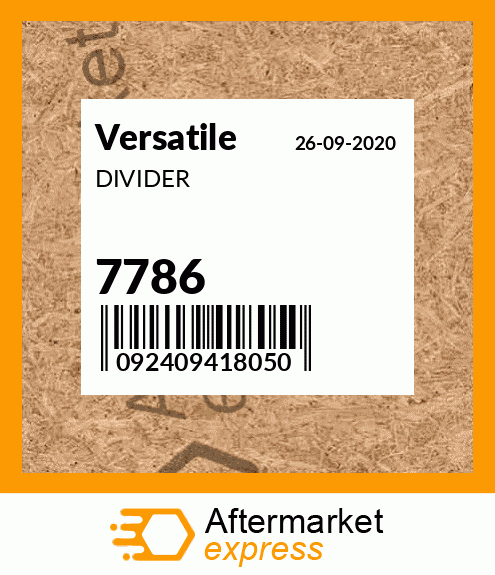 DIVIDER 7786