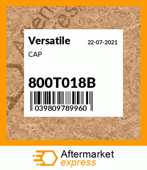 CAP 800T018B