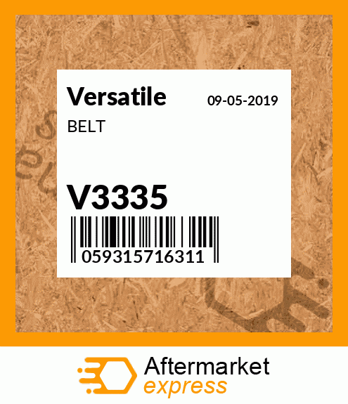 BELT V3335