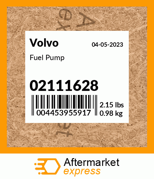 Fuel Pump 02111628