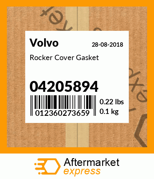 Rocker Cover Gasket 04205894