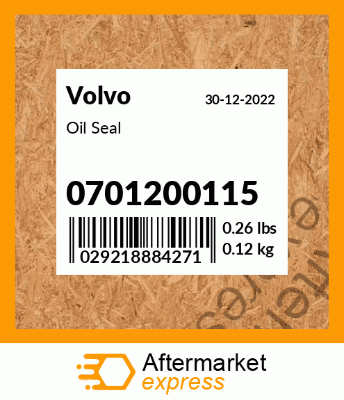 Oil Seal 0701200115
