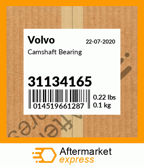 Camshaft Bearing 31134165