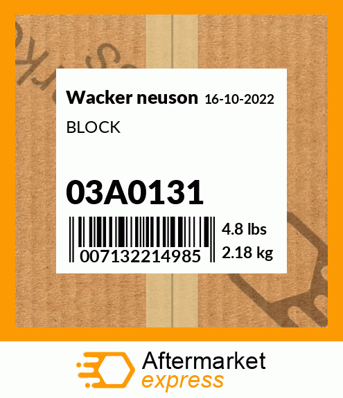 BLOCK 03A0131