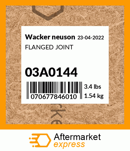 FLANGED JOINT 03A0144
