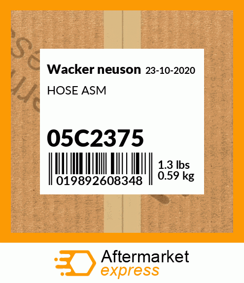 HOSE ASM 05C2375