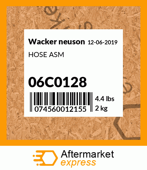 HOSE ASM 06C0128