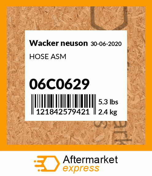 HOSE ASM 06C0629