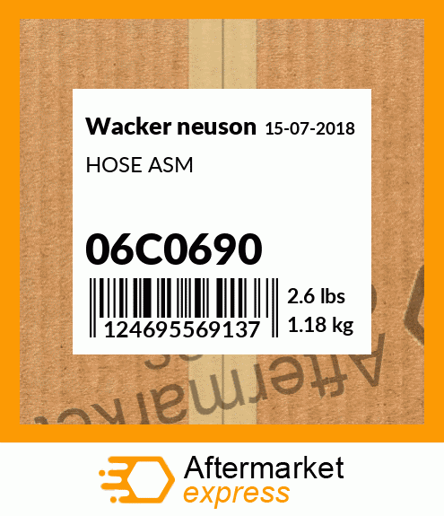 HOSE ASM 06C0690