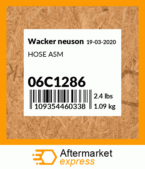 HOSE ASM 06C1286
