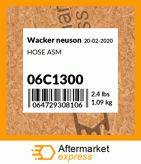 HOSE ASM 06C1300